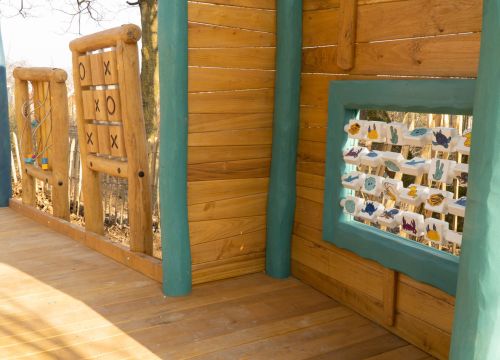 Kleine Spiele auf dem Inklusionsspielplatz Patio del Mar lassen Kinderherzen höherschlagen.