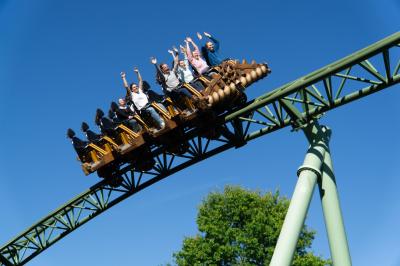 Schwur des Kärnan-Wagen mit Passagieren unterwegs