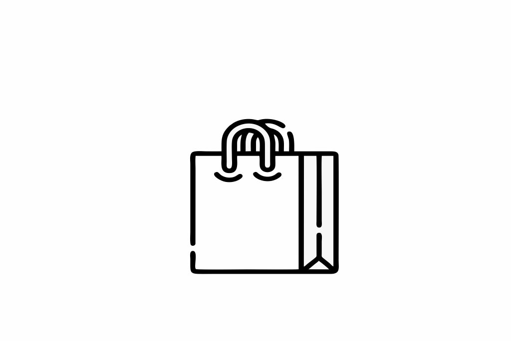 Illustration einer Einkaufstasche